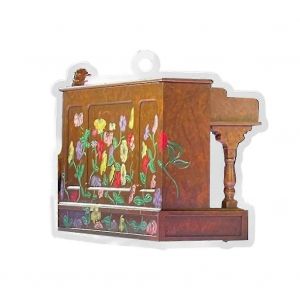 Ornement De No&euml;l Personnalis&eacute;es, De Surprise Chanson Piano Ornement, Floral Piano Ornement, Adapt&eacute; Pour Les - Neuf