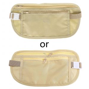 Pochette de voyage Portefeuille cach&eacute; Passeport Argent Ceinture Sac Slim Secret S&eacute;curit&eacute; - Neuf