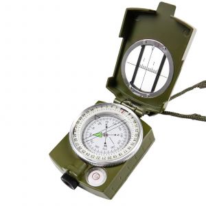 Boussole De Marche - Tactique Militaire Boussole Pour Une Pr&eacute;cision De Lecture De La Carte, Imperm&eacute;able &Agrave; L'eau, Durable, De La Conception - Neuf