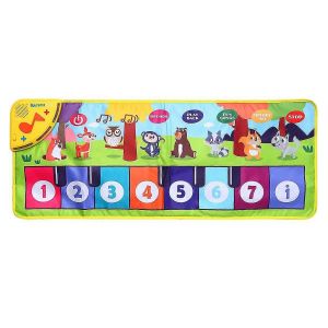 Musique Jeu Tapis Musical pour Enfants Sol Clavier Tapis De Danse Avec 8 Sons D'animaux B&eacute;b&eacute; Tapis &Eacute;tude Jouets &Eacute;ducatifs - Neuf