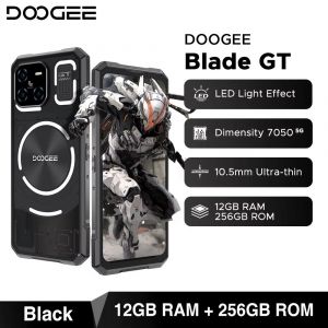 DOOGEE Blade GT 12 Go RAM 256 Go Noir - Neuf