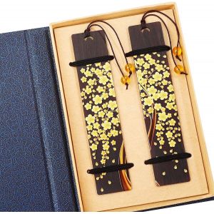 Marque-Pages En Bois Faits Main Fortune Tree, Cadeaux Idéaux Pour Femmes/Hommes/Amis/Filles/Enseignants, Cadeau D'anniversaire. Bois Naturel, Artisanat Peint - Neuf