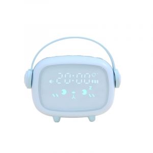 Petit Réveil Montre Enfant Réveil Bleu - Neuf