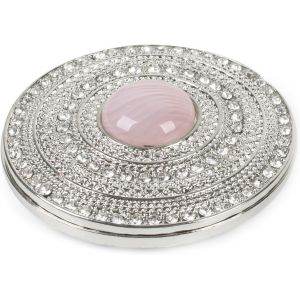 Kjdal-Broche Magnétique Ronde Pour Femmes Ornée D'une Grosse Perle Et De Strass,Pour Châles,Foulards Ou Ponchos,Pendentif 05050082 - Neuf