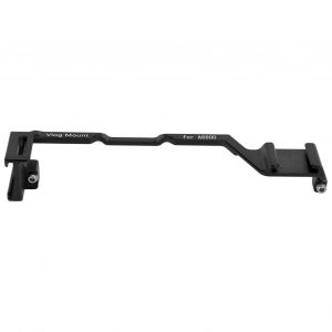 Adaptateur de fixation pour griffe froide double, plaque de relocalisation pour la realisation de videos sur appareil photo Sony A6600 - Neuf