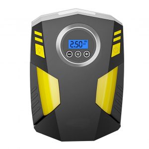 XYONG Gonfleur de pneus de voiture, affichage numerique, portable, electrique, pour moto, velo, 12 V - Neuf