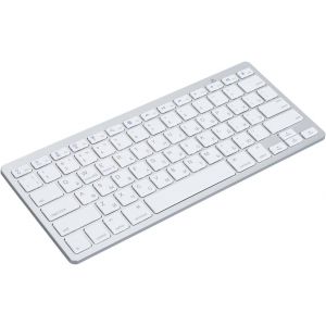 ERYI-Clavier Bt Réactif Sans Fil, Résistant Aux Éclaboussures, Coussinet Absorbant Les Chocs Argenté Pour Pc (Russe) - Neuf