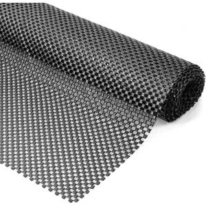 Tapis antid&eacute;rapant multi-usages, noir, imperm&eacute;able, pour la maison, le bureau, la voiture, la cuisine et la salle de bain. - Neuf