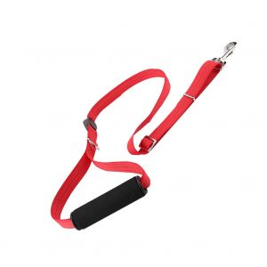 Hjlian Collier Reflechissant A Led Pour Chien, Laisse En Nylon Avec Crochet Et Poignee (Rouge) - Neuf