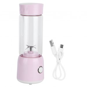 HJLIAN Mini presse-agrumes electrique portable rechargeable par USB de 350 ml, ideal pour la maison ou les voyages - Neuf