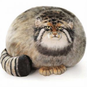 Coussin En Peluche Doux Et Mignon En Forme De Lapin, Coussin De Guérison, Chat Féroce Et Renard-Lapin - Neuf