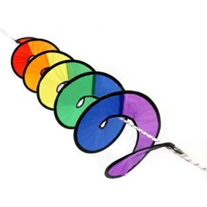 Tente éolienne pour jardin, décoration de pelouse extérieure, nylon coloré - Neuf