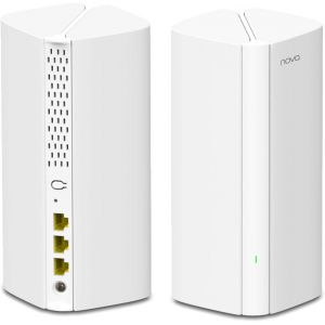 SUBZONAL-WiFi 6 Mesh AX3000 Nova MX12(Paquet de 2)- Système Mesh WiFi 6 pour Toute la Maison - Couverture de 4 à 6 pièces recommandée - Installation Facile - Remplacement de Répéteur Routeur WiFi - Neuf