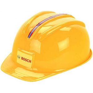 ERYI-8127 Casque De Chantier Bosch | Au Vrai Look De Bricoleur | Tour De Tête Réglable | Dimensions : 25,8 Cm X 19,5 Cm X 11 Cm | Jouet Pour Enfants À Partir De 3 Ans - Neuf