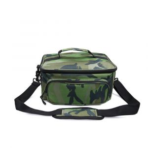 Taille : 31 &times; 24 &times; 16 Cm (Camouflage Vert) Sac De P&ecirc;che Ext&eacute;rieur Ligne De P&ecirc;che Moulinet De P&ecirc;che Sac De Rangement D'app&acirc;ts - Neuf