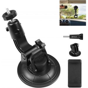 Support Ventouse Voiture pour cam&eacute;ra GoPro/Ant/Coyote/DJI Support pour fen&ecirc;tre et Pare-Brise de v&eacute;hicule avec Pince pour t&eacute;l&eacute;phone 2.3-3.3 Pouces - Neuf