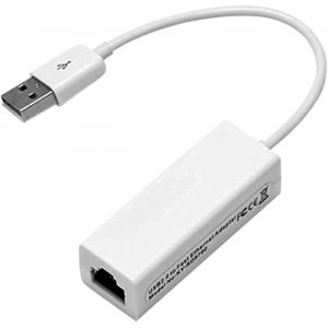 Adaptateur USB vers Ethernet Powerline RJ45 pour PC, Ordinateur Portable, TV, Apple MacBook, imprimante, convertisseur LAN câble réseau, Prise de Courant sans Fil WiFi routeur Booster vers Fire.[G185] - Neuf
