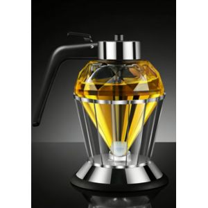 Bouteille sp&eacute;ciale de miel pot d'huile en verre japonais pot de miel pot en verre &agrave; gravit&eacute; extrud&eacute; INS flacon aromatis&eacute; - Neuf