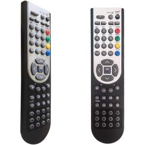 VornixorSarlshop-T&eacute;l&eacute;commande RC1900 pour Telecommande OKI Waltham Tucson Telefunken AYA Techwood Alba Celcus Luxor Bush TV - Aucune Configuration requise - Neuf