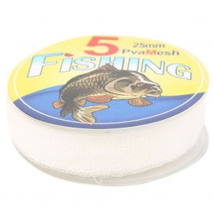 Filet De Peche Soluble Dans L'eau, Accessoire Pour Appats (25 Mm), 5 M, En Pva - Neuf