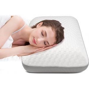 Ulteronixshop-Oreiller &Agrave; M&eacute;moire De Forme,Oreiller Ergonomique,Oreiller Rafra&icirc;chissant Pour Dormir,Design Double Face,R&eacute;duit Les Douleurs& Anti Ronflem,Taie D'oreiller Lavable,(70 * 40 * 13cm) - Neuf