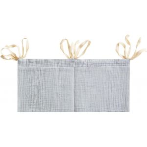 (Gris) 1 Pièce Rangement À Couches Suspendu, Rangement Suspendu Pour Berceau, Rangement Suspendu Pour Berceau, Sac De Rangement Suspendu Pour Berceau - Neuf