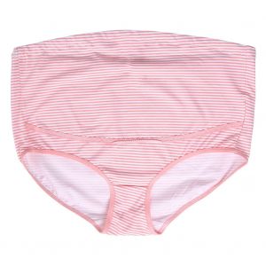 Culotte De Maternite Taille Haute Ajustable En Coton Pour Femmes Enceintes (Orange Xxxl) - Neuf