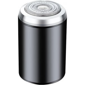 Mdy-Mini Rasoir Électrique Portable Pour Homme, Lavable, Mini Rasoir Électrique, Rechargeable Par Usb, Nettoyage En Profondeur, Pour La Maison, La Voiture, Le Voyage (Noir) - Neuf