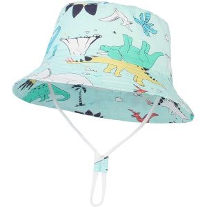 Chapeau Bob Coton Naissance Bébé Fille Garçon Solaire Anti-Uv Upf50+ Casquette Pliable Été Cartoon Animal Mignon Voyage Outdoor.[Z718] - Neuf