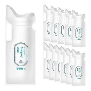 Sacs D'urine Jetables 12pcs,Sacs D'urine De 700 Ml Pour Les Voyages,Le Camping,L'urgence Et Les Embouteillages,Sac D'urine - Neuf