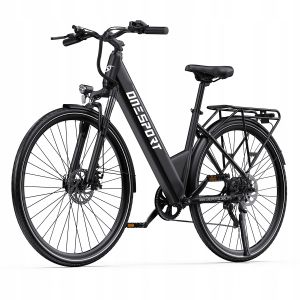 27,5 &#39;&#39; Vélo Électrique Urbain Unisexe Onesport Ot12, 36 V 13 Ah, 250 W, 25 Km/H,Autonomie 65 Km - Gris - Neuf