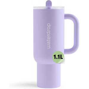 Gourde Isotherme Avec Paille 1.1 Litre - Froid Pendant 12 Heures, Mug Isotherme, Tasse Isotherme Avec Poignée, Bouteille D'eau En Acier Inoxydable - Neuf