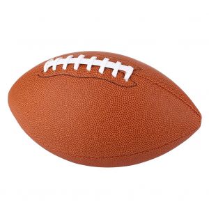 Ballon De Rugby En Cuir Pu Pour Sports De Plein Air, Football Americain, Entrainement, Divertissement, Taille 9 - Neuf