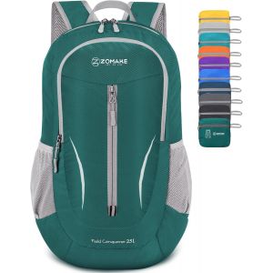 nzqaf-Sac a Dos Pliable Ultra Léger - Sac à Dos Pliable De Randonnée Petit Packable Daypack 25L pour Femme Homme Sports Et Plein Air - Neuf