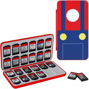 Gjfty-Weiyike Boîte De Rangement Pour Carte De Jeu Switch Avec Carte De Jeu Nintendo Switch Oled Modèle De Carte De Jeu Cartes Mémoire Organisateur De Jeux Stockage De Carte Mémoire De Jeu -1 - Neuf