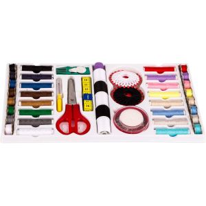 KAL-Kit De Couture 149 Pièces Avec Fil À Coudre, Cannettes Et Autres Accessoires Pour Machine À Coudre, 1 Pièce - Neuf