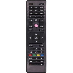 RC4875 Universal Remote Control to Easily Replace Tucson Hyundai AYA Technika FINLUX Digihome Telefunken Edenwood Grandin listo Techwood CELCUS Bush and More Encore - Neuf