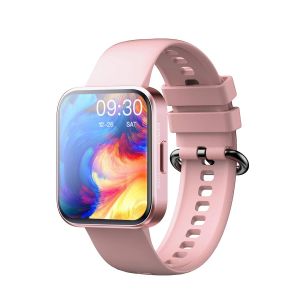 Misirun Sport Montre Intelligente Pour Hommes Femmes Fitness Tracker Surveillance De La Fréquence Cardiaque Ip68 Étanche Notifications Intelligentes Montres.Rose. - Neuf