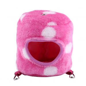 Hjlian Nid Pour Animaux De Compagnie En Flanelle, Maison Chaude, Hamac Pour Hamster, Ecureuil, Cage, Accessoire Pour Petits Animaux (Rose) - Neuf