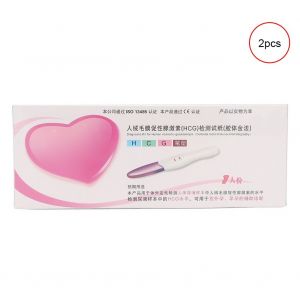Lot De 2 Batonnets De Test De Grossesse Precoce Pour Test Urinaire Hcg - Neuf