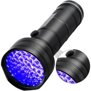 Lampe De Poche De D&eacute;tection De Fluorescence Lampe De Poche Ultraviolette Lampe De Poche &Agrave; Lampe Noire Torche Uv Lampe De Poche Uv Lampe De Poche Lumi&egrave;re Noire Alliage D'Aluminium - Neuf