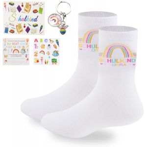 Jgd-Chaussettes D'&eacute;colier En Coton 25-34, Cadeau De Rentr&eacute;e Des Classes 2025, Cadeau Pour Fille/Gar&ccedil;on, Chaussettes D'&eacute;colier 2025, Cadeaux De Rentr&eacute;e Scolaire, Remplissage De Sacs D'&eacute;cole - Neuf