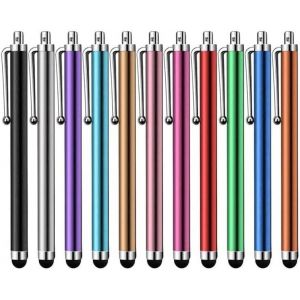 KALANKA-Lot de 10 stylets universels pour t&eacute;l&eacute;phone portable et tablette Tous les smartphones &Eacute;cran tactile capacitif - Neuf