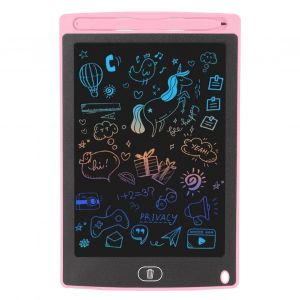 8.5 Pouces &Eacute;criture Tablette Lcd Color&eacute; Dessin Tablette Pad Enfants Color&eacute; Doodle Board Jouet Pour 1 &Agrave; 10 Ans Filles Gar&ccedil;ons Rose - Neuf