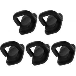 Kalanka-Lot De 5 Boutons De Couvercle De Casserole Pliables En Plastique Universels R&eacute;sistants &Agrave; La Chaleur Compacts Et R&eacute;utilisables Accessoire Pratique Pour Ustensiles Cuisine - Neuf