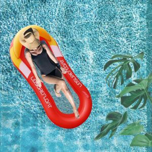 Ershi-Bouee Piscine, 4 In 1 Matelas Gonflable Piscine, Portable Hamac D'eau Gonflable, Fauteuil Gonflable De Piscine, Manuelle Jou[1241] - Neuf