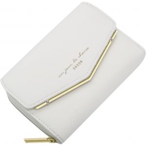 CAUC-Porte Monnaie Femme Portefeuille Femme en Cuir PU Porte Carte Monnaie Portefeuilles pour Femmes Court Zipp&eacute; Femmes avec 9 emplacements pour Cartes Petit Porte Feuille (Beige) - Neuf