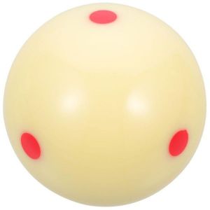 Boule De Billard D'entraînement En Résine Haute Performance - Durable, Résistante À L'usure, Avec Des Points Colorés Pour Améliorer Les Compétences - Neuf