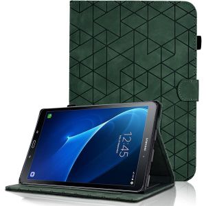 Kal-Coque Pour Samsung Galaxy Tab A6 10.1 Pouces (Sm-T580/T585) 2016, Étui De Protection Folio En Pu Cuir Stand Smart Auto Wake/Sleep Housse Cover Pour Samsung Galaxy Tab A6 10.1 2016, Vert - Neuf
