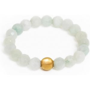 V&eacute;ritable Bague En Pierre Naturelle Avec Perle En Or - Bague Pour Femmes Et Hommes - Avec Certificat D'authenticit&eacute; - Neuf